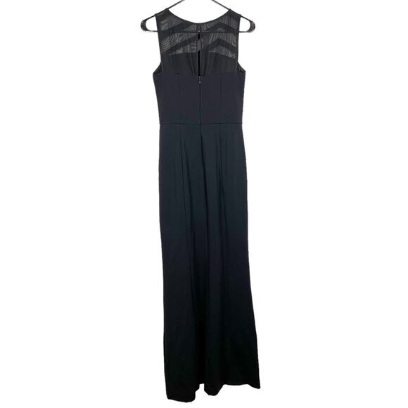 Lauren Ralph Lauren‎ Black Beaded Full Length Gown Size 2 - Picture 8 of 14